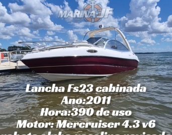 Lancha FS23 cabinada